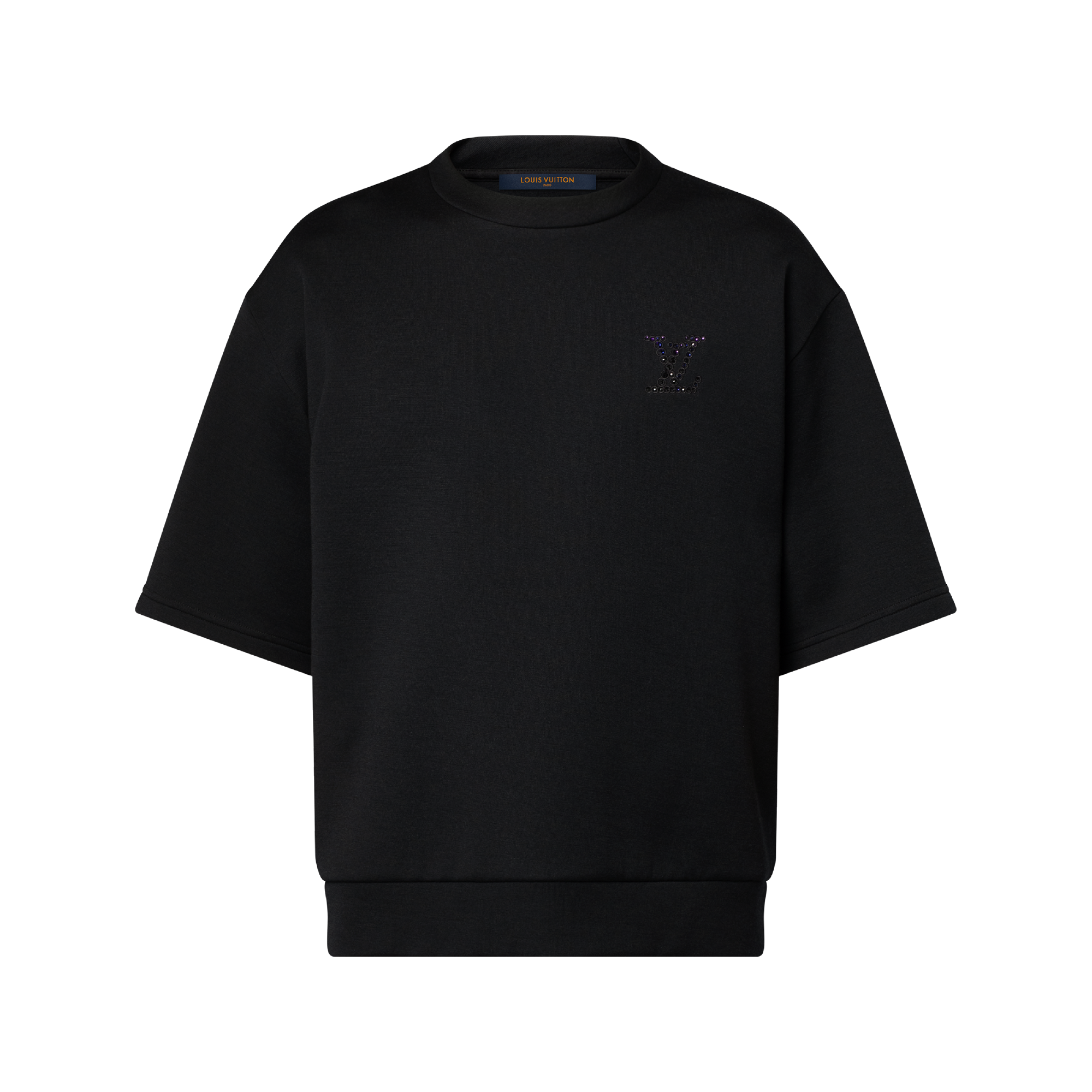 LV Embellished Jersey T-Shirt - Ready-to-Wear 1AGTSZ | LOUIS VUITTON